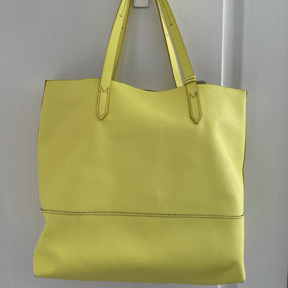 J Crew Leather tote bag